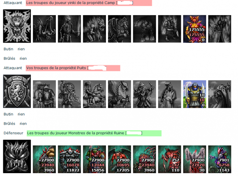 Ruine 7 vague de mercenaires
